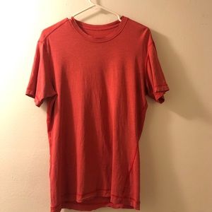 Men’s red Lululemom T-shirt